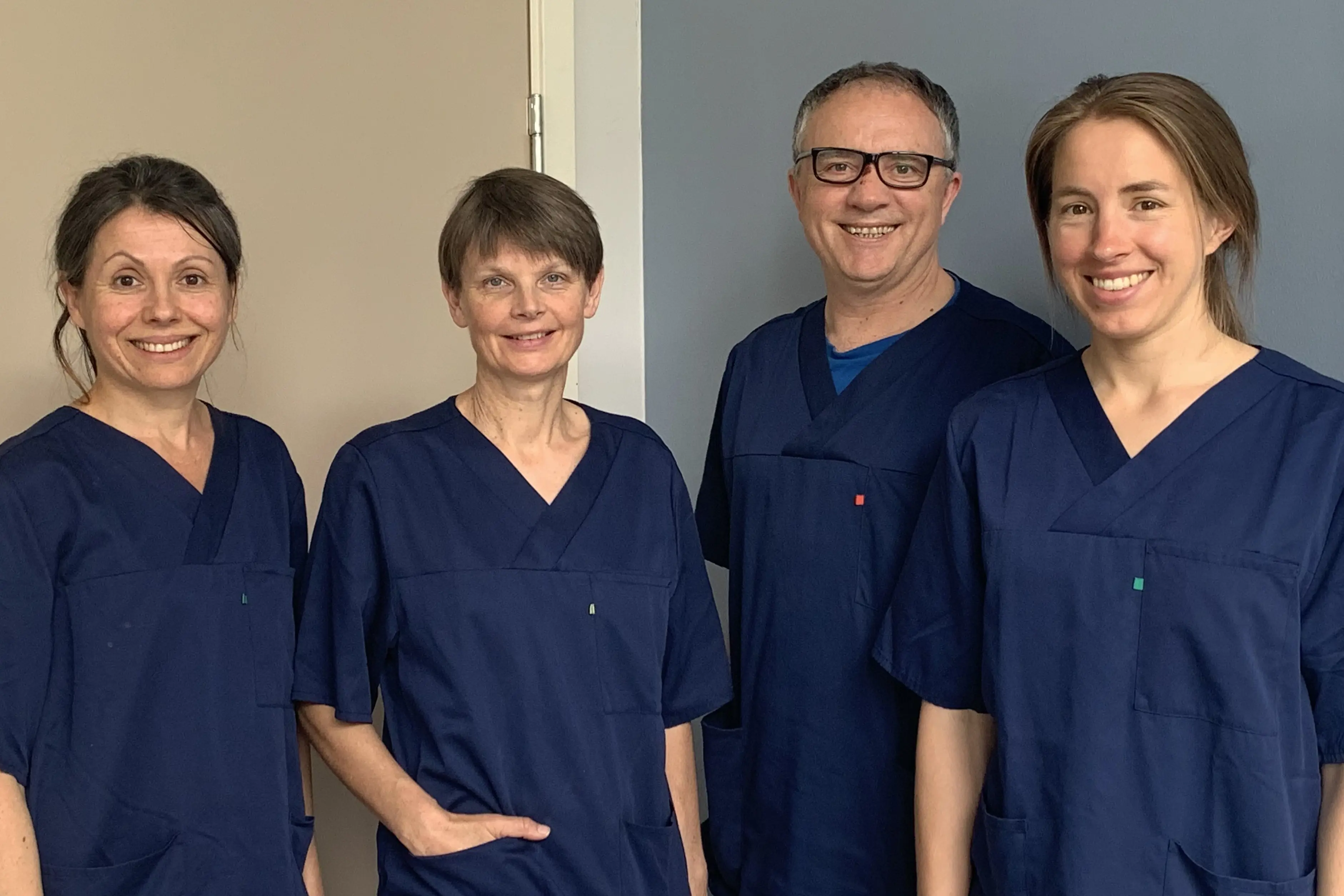 Oralmotorisk team ved TAKO-senteret.